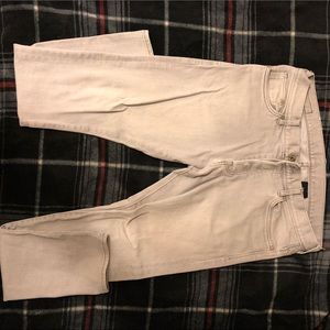 H&M Light grey skinny jeans men size 33/32.